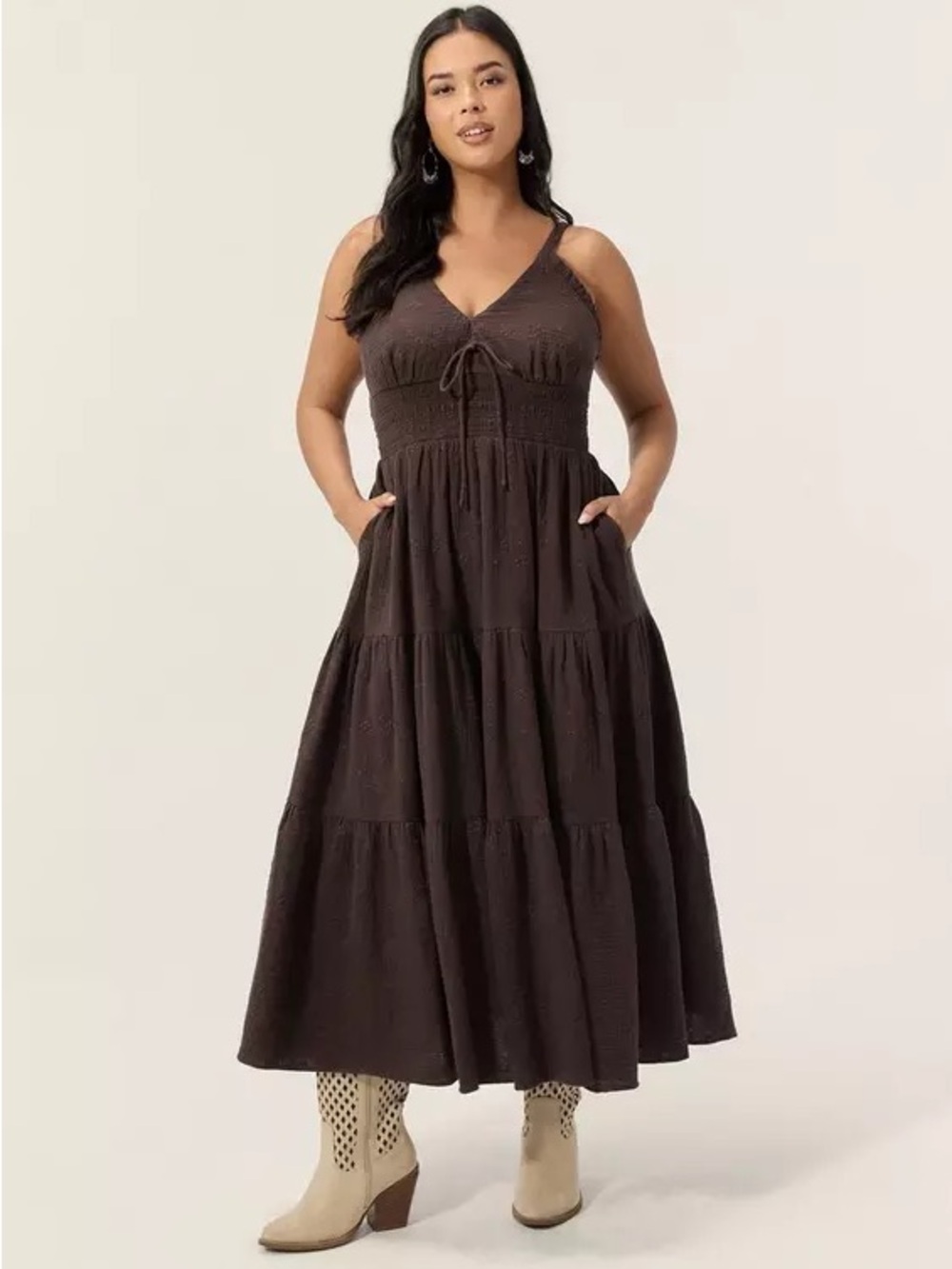 Torrid Festi midi dress in size 2 like new in Java